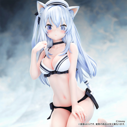 Bfull 蒼波 シオ 追視アイver 1/5スケールフィギュア　Jimmy この娘に見つめられたい！ jimmy氏が描く「蒼波 シオ」の“追視アイver