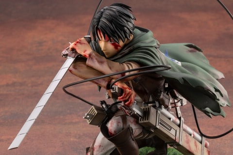 進撃の巨人」よりフィギュア「リヴァイ Fortitude ver.」がARTFX J