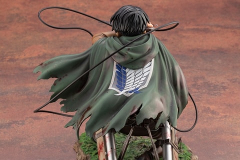 進撃の巨人」よりフィギュア「リヴァイ Fortitude ver.」がARTFX J