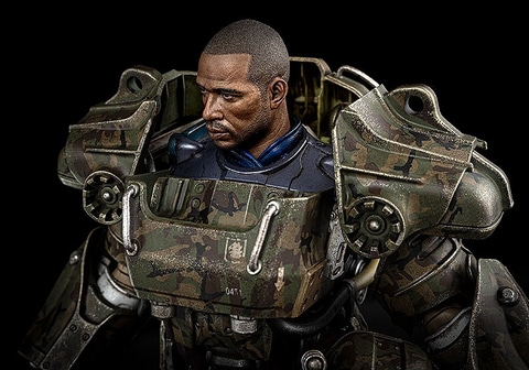 Threezero フォールアウト T-60 迷彩 パワーアーマー フィギュア Fallout 1/6 T‐60 Camouflage Power Armor – threezero store