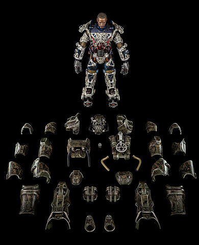 Threezero フォールアウト T-60 迷彩 パワーアーマー フィギュア Fallout1/6 T-60 Power Armor – threezero store