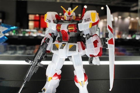 内容変更 HG ガンダム 限定クリア4体+くじ 1体 全5体