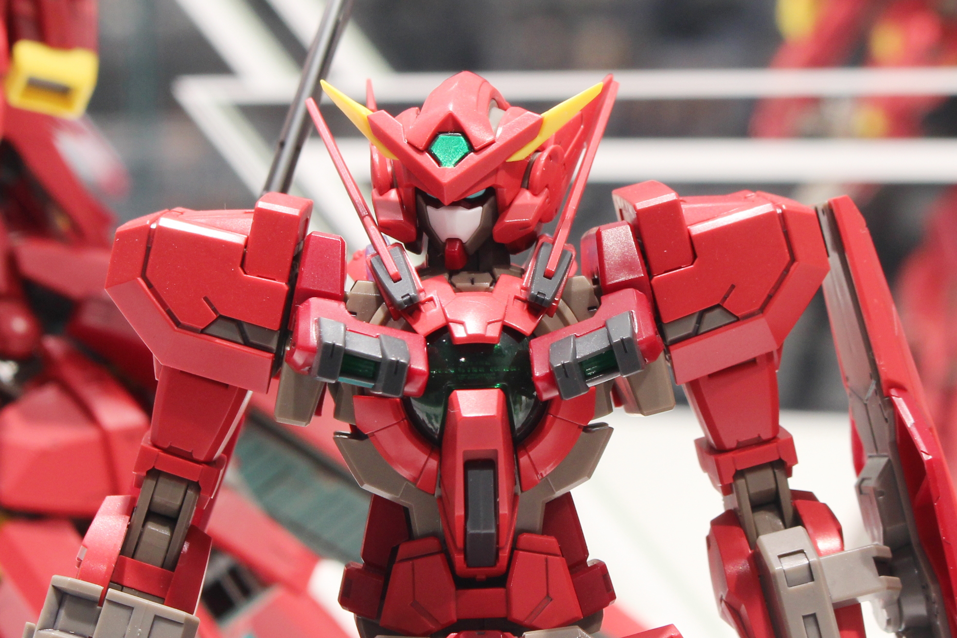 MGクオリティのディテールが素晴らしい。写真はTYPE-F2で組み立てたものだ