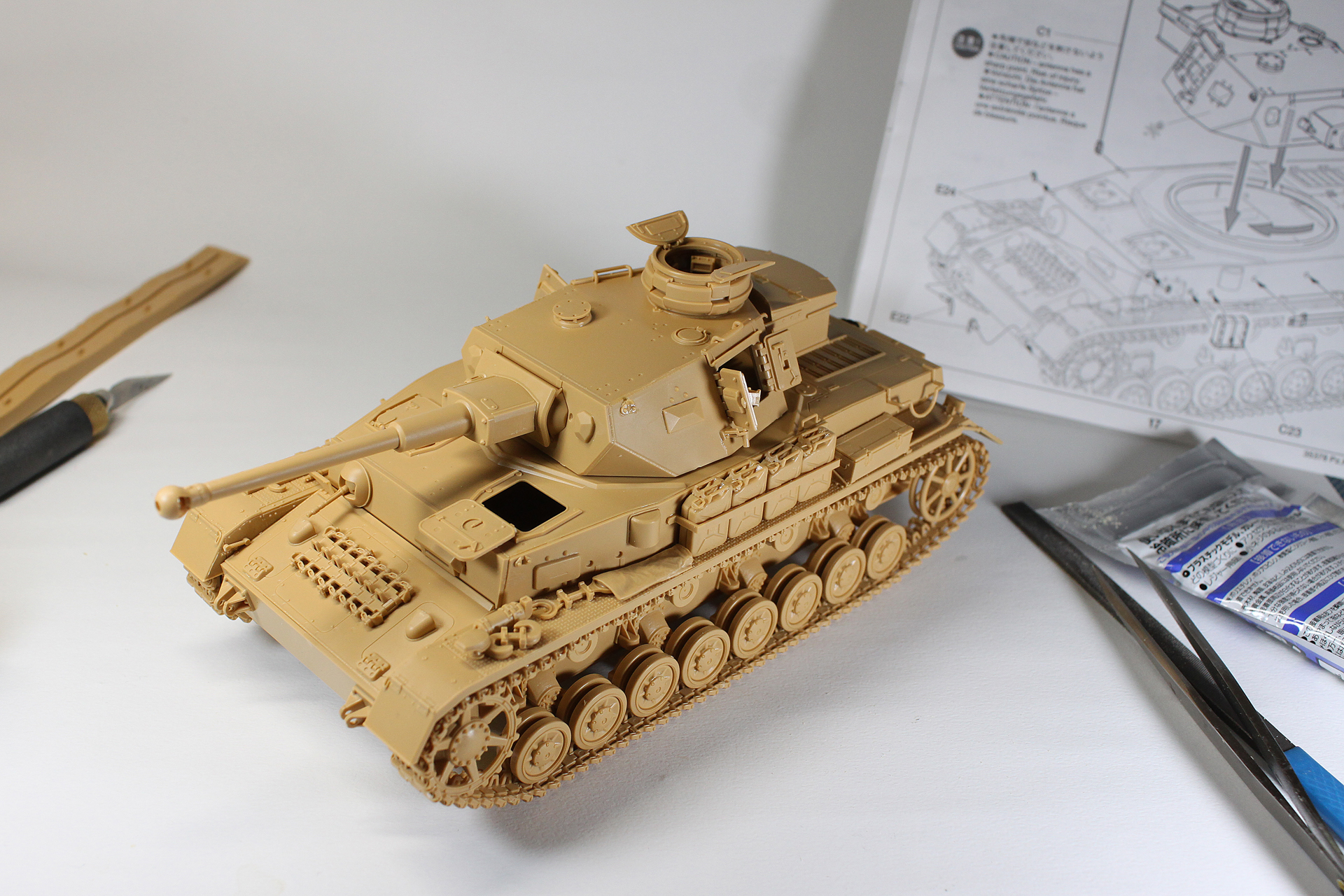 IV号戦車G型がついに完成！