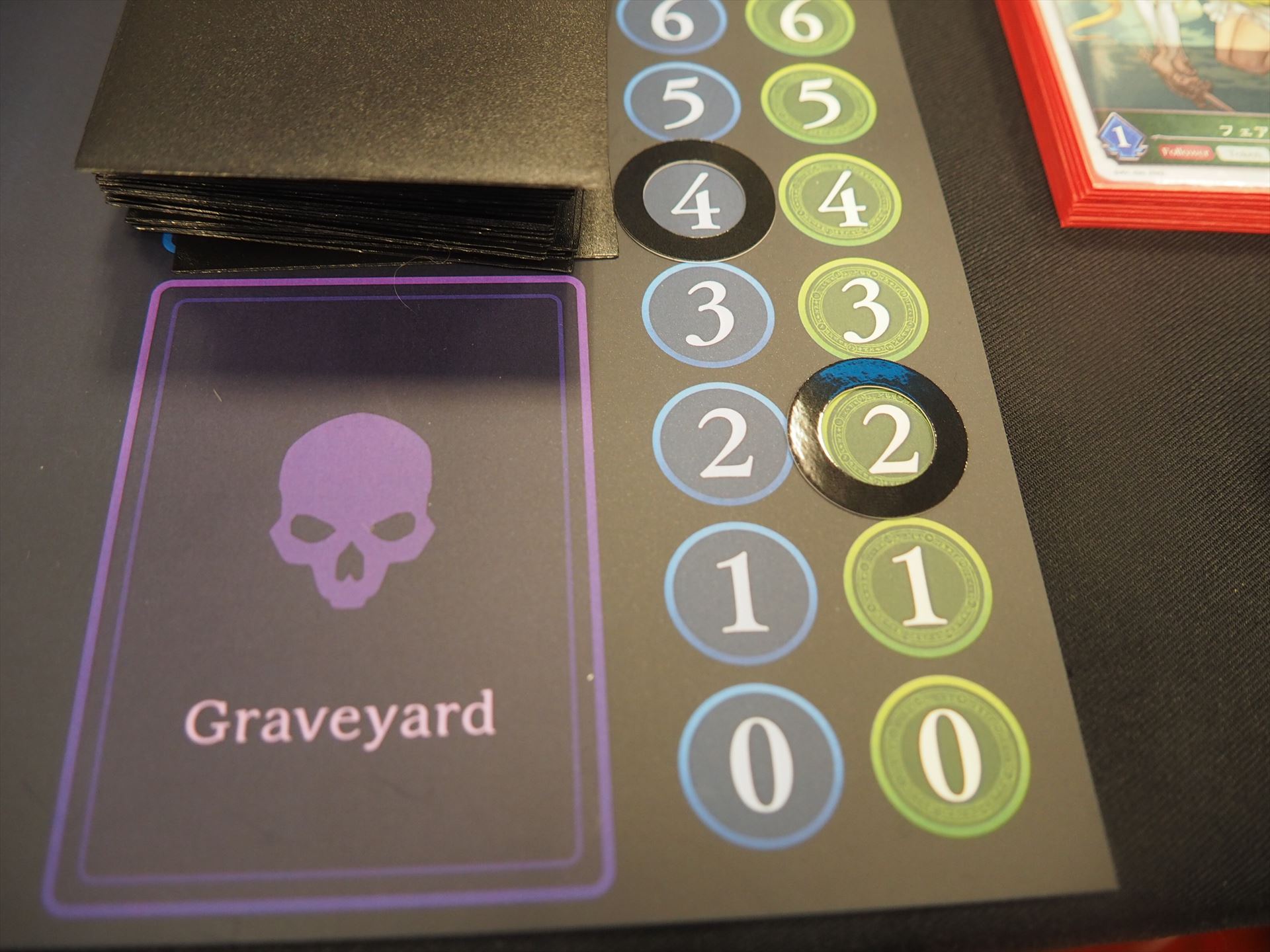 コストを払った分PPの輪を動かす（この例だと2コスト使ったことになる）