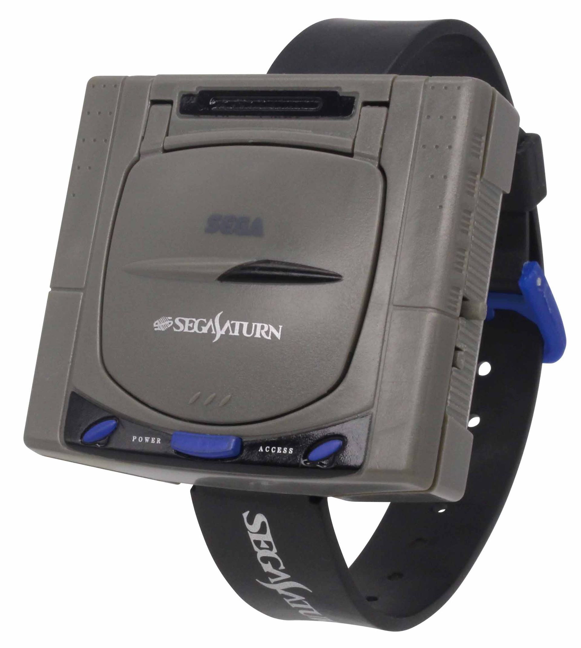 時計盤面は「バーチャファイター2」のディスクをデザイン