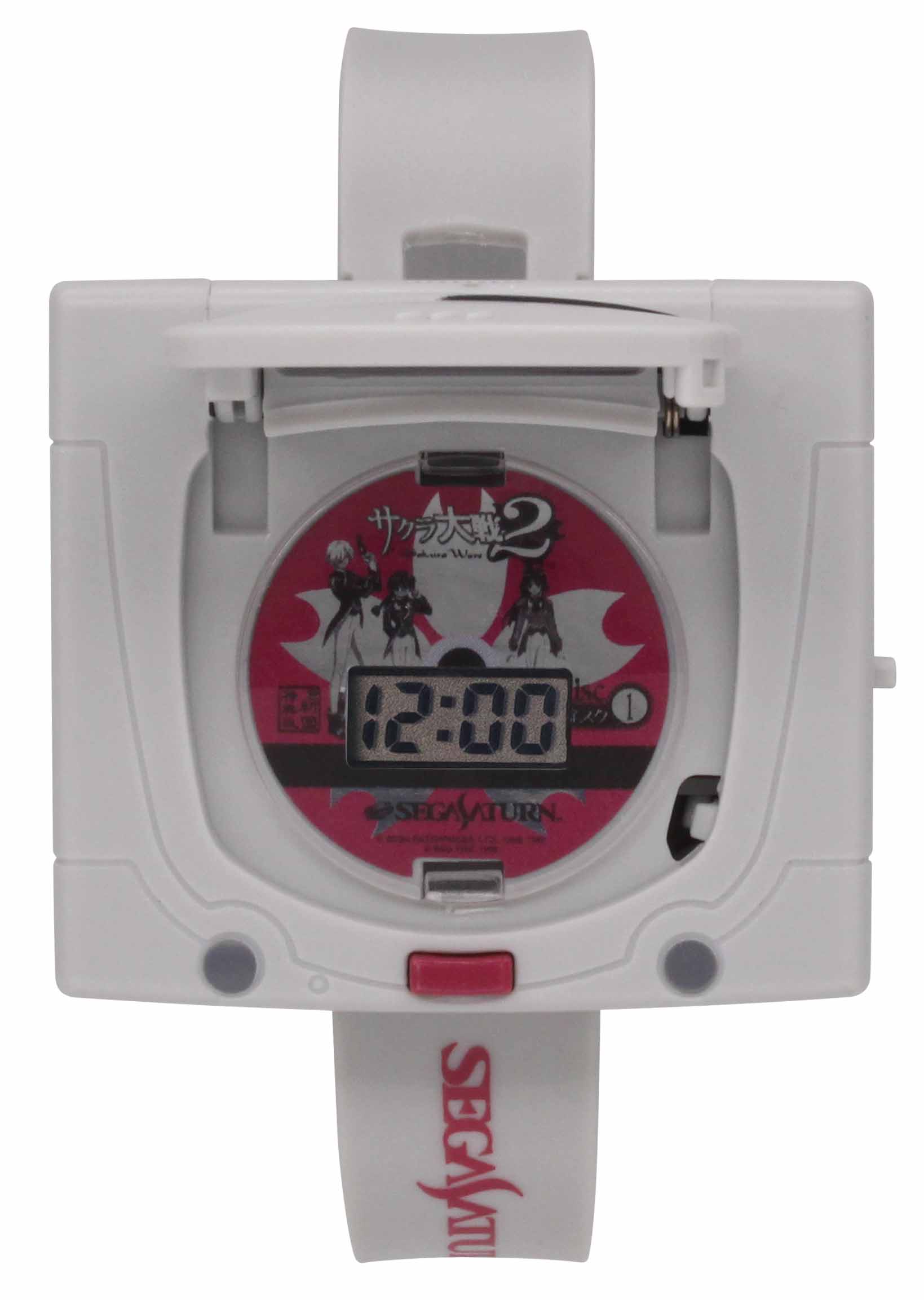 時計盤面は「サクラ大戦2～君、死にたもうことなかれ～」のディスクをデザイン