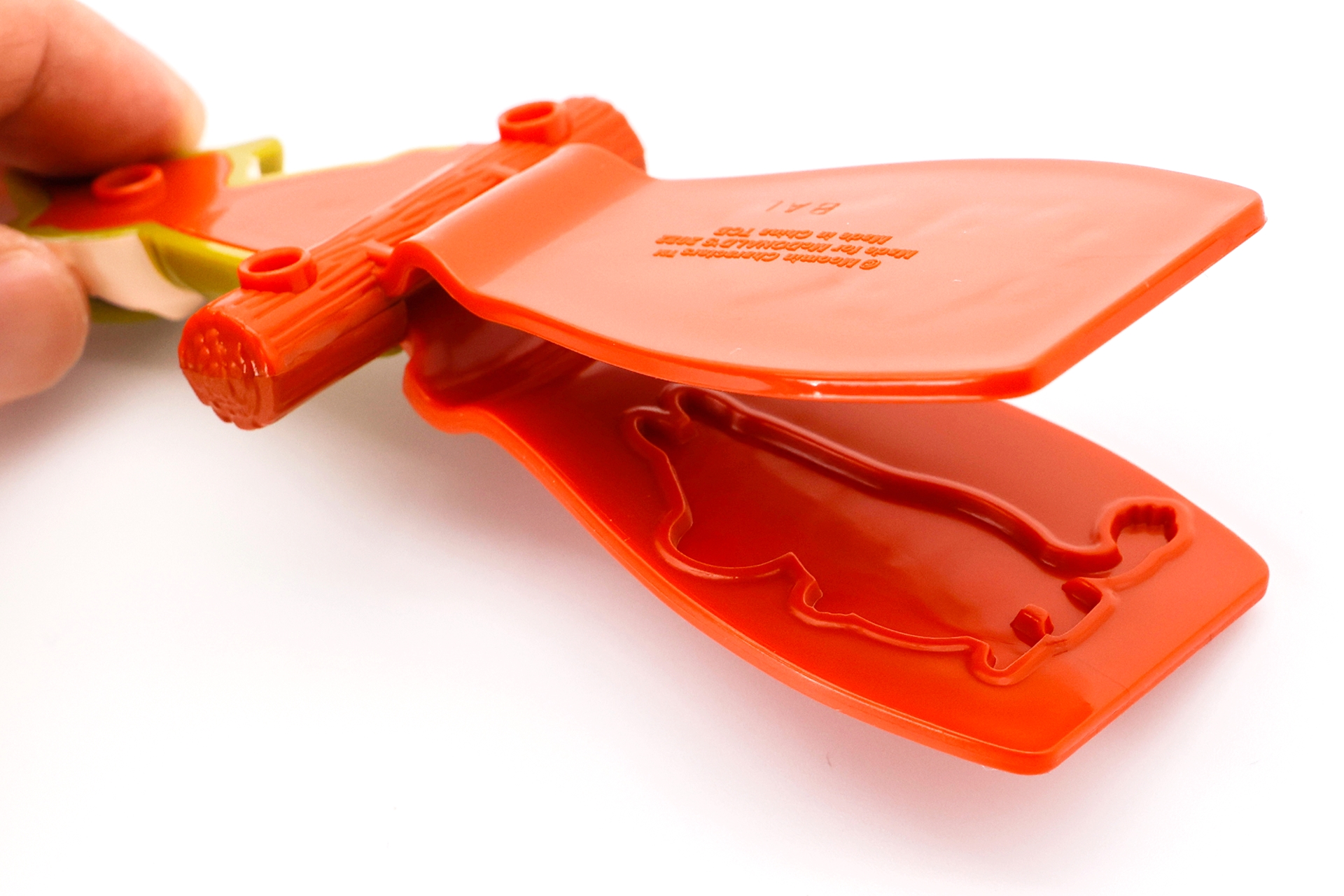 リトルミイの反対側はムーミントロールのシルエットが型になっている