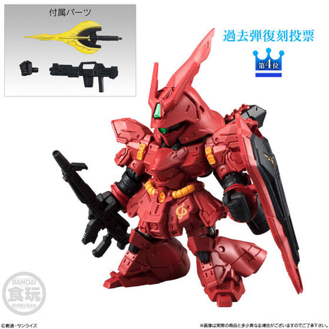 食玩「FW GUNDAM CONVERGE」シリーズ10周年記念第1弾が本日発売