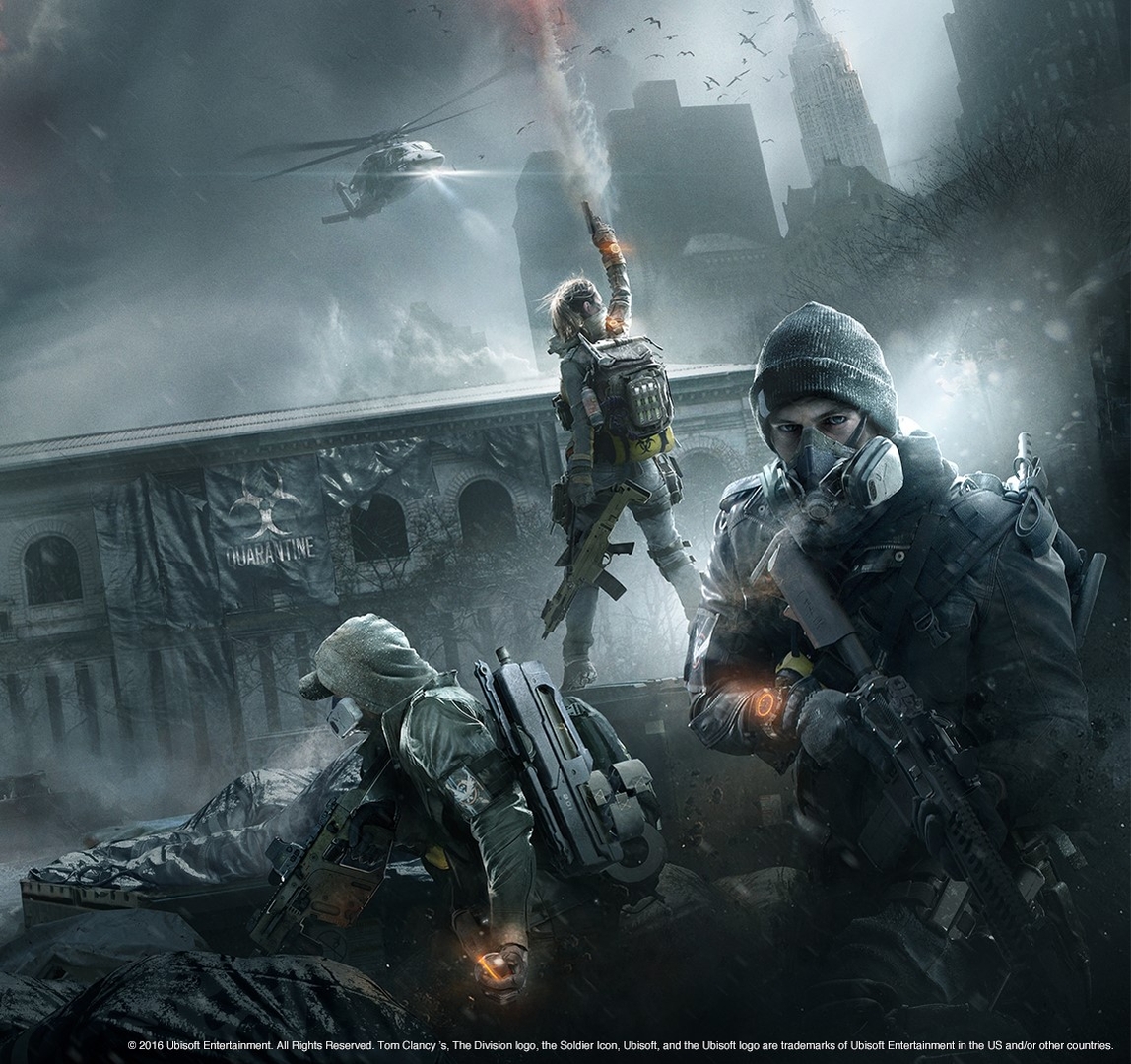 「ディビジョン」公式ページにて配布されている壁紙