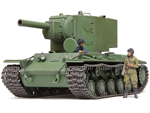 タミヤ、プラモデル「ソビエト重戦車 KV-2」の発売日を3月12日に
