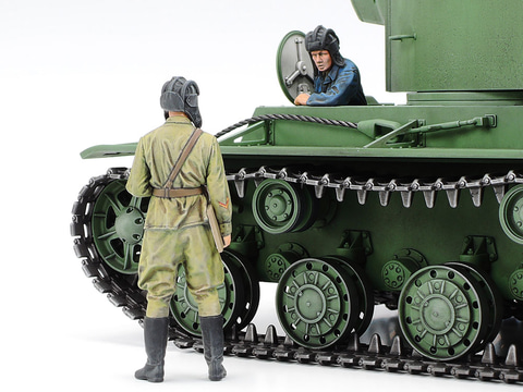 タミヤ、プラモデル「ソビエト重戦車 KV-2」の発売日を3月12日に決定
