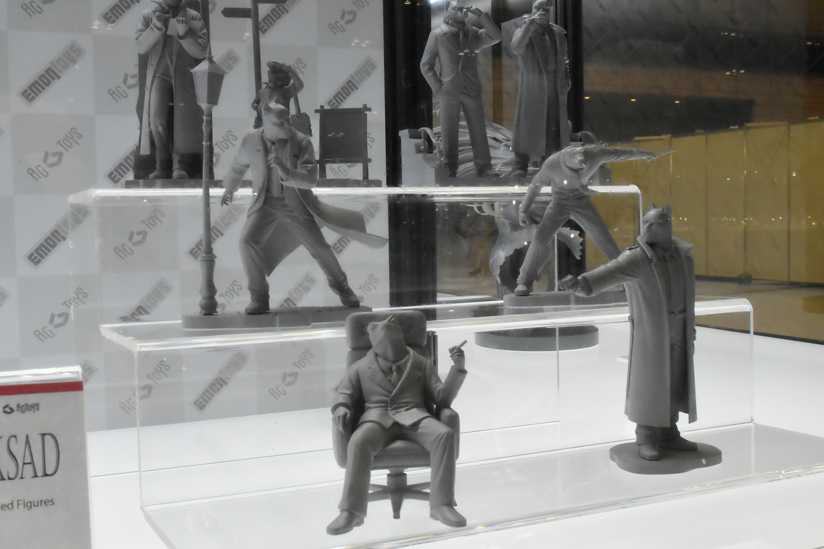 デフォルメフィギュアではないが「BLACSAD」もトレーディングフィギュアで登場