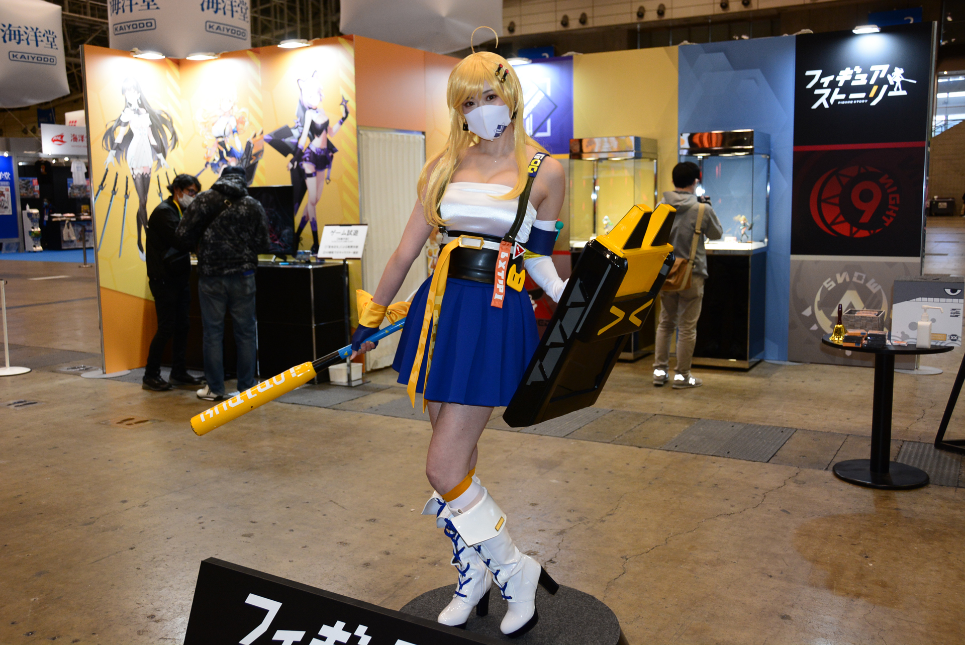 コスプレーヤーまおとさんによる、「ミラクルガール優紀」のコスプレ撮影会