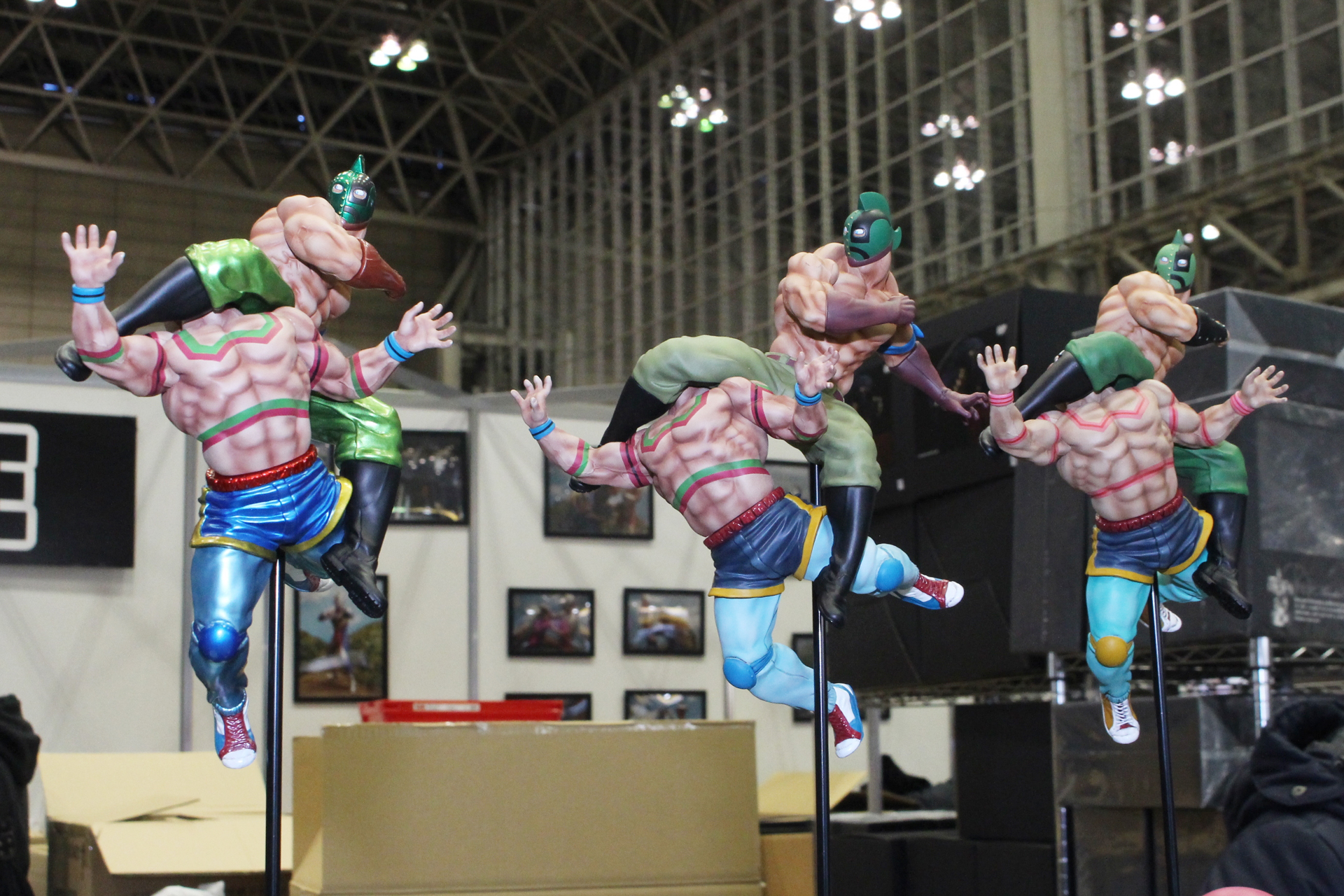 キン肉マンソルジャーこと、キン肉アタルの「マッスルスパーク・天」彩色版のカラーバリエーション