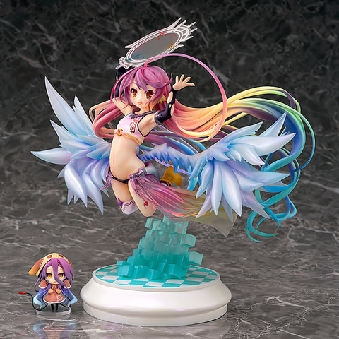 ジブリール　ファット フィギュア　ノゲノラ 中古即納】[FIG]ジブリール ノーゲーム・ノーライフ 1/7 完成品