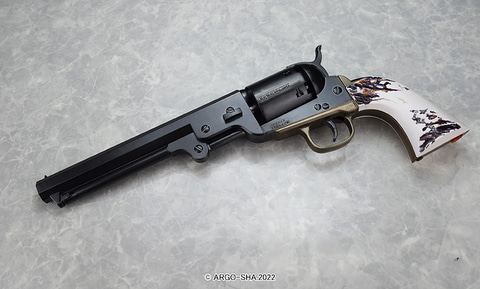 コルト　M-1851 navy　アルゴ舎　ウォーターガン　絶版品 髙木型弐〇壱九年式爆水拳銃 Vol1.5 Last end 成形色版 クリア