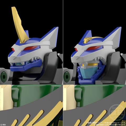 合体で再現！ 「百獣戦隊ガオレンジャー」、食玩「SMP 百獣合体 ガオ