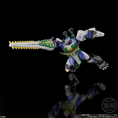 合体で再現！ 「百獣戦隊ガオレンジャー」、食玩「SMP 百獣合体 ガオ