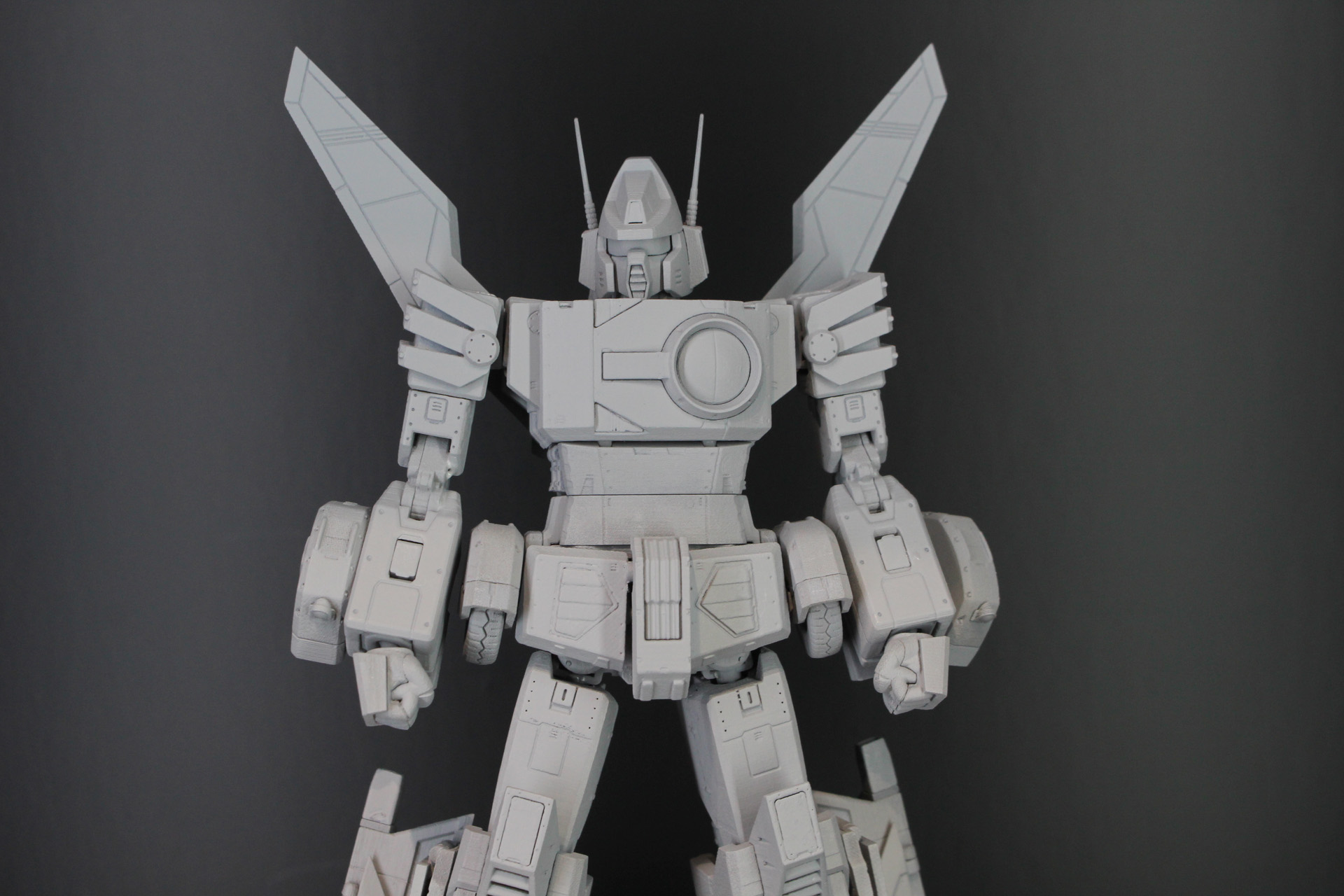 スケールは放映当時のプラモデルでも発売された1/100で、結構大きい