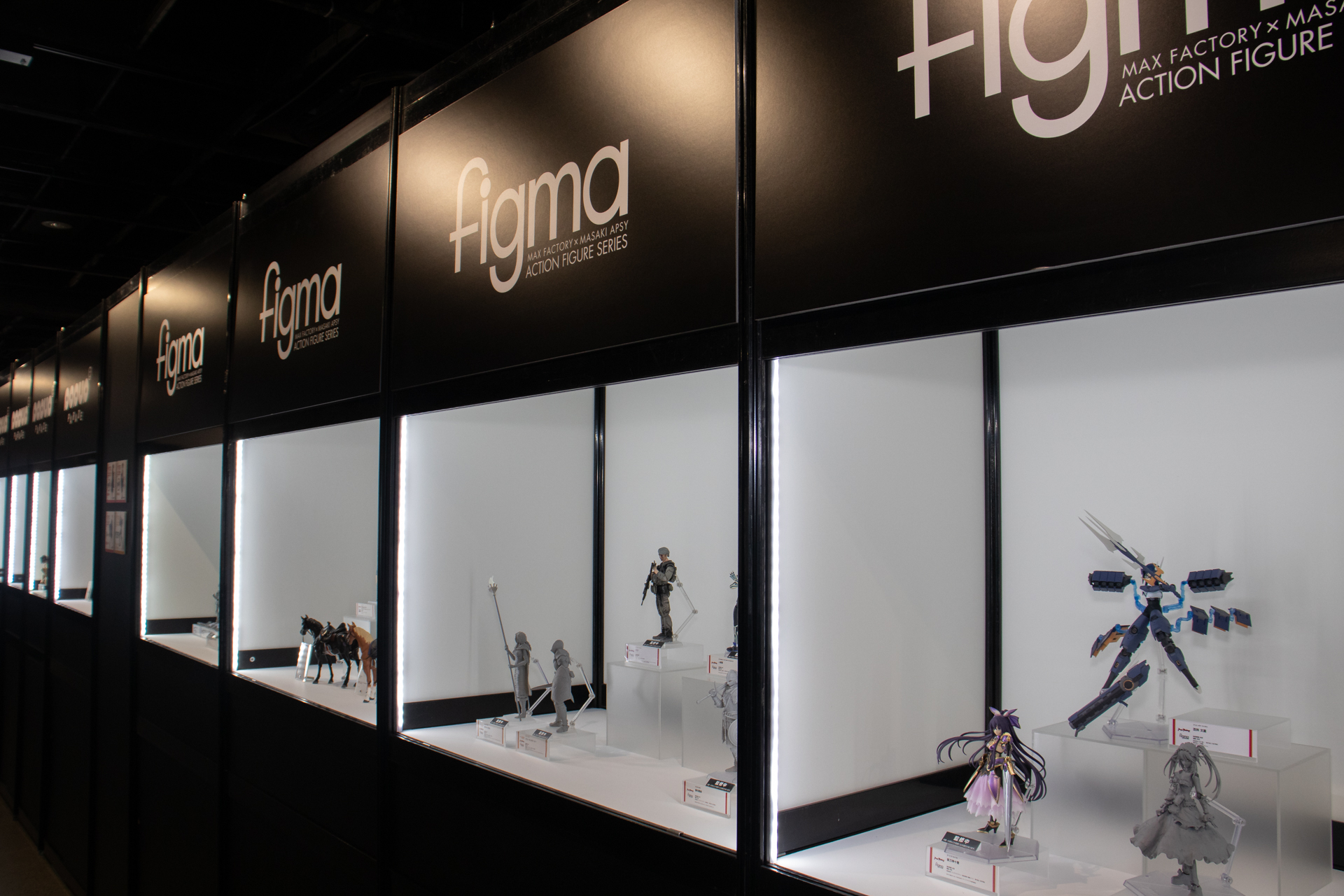 figmaやPOP UP PARADEのシリーズも多数展示