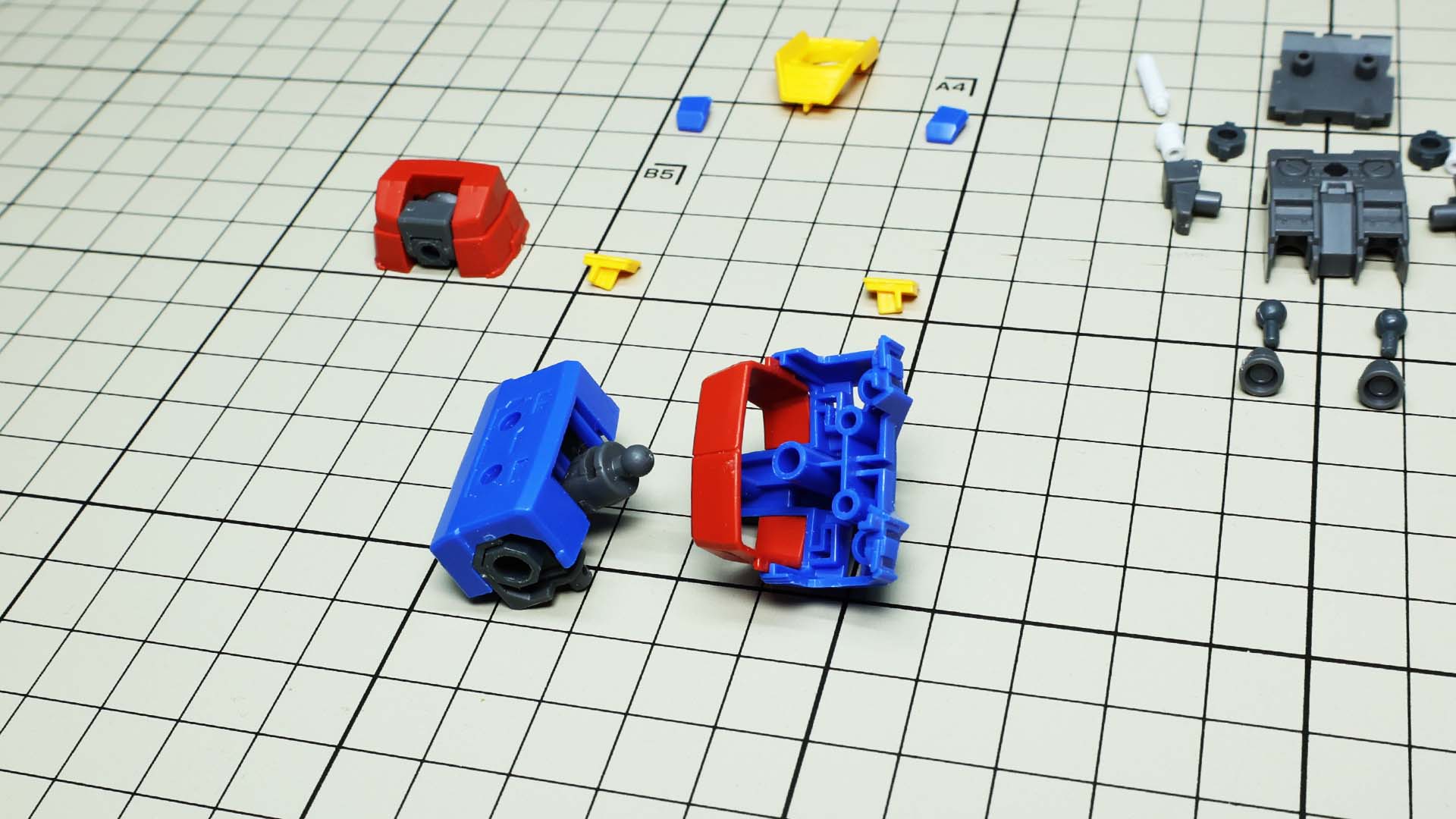 クラス越えの設計なのにHGゆずりの作りやすさ