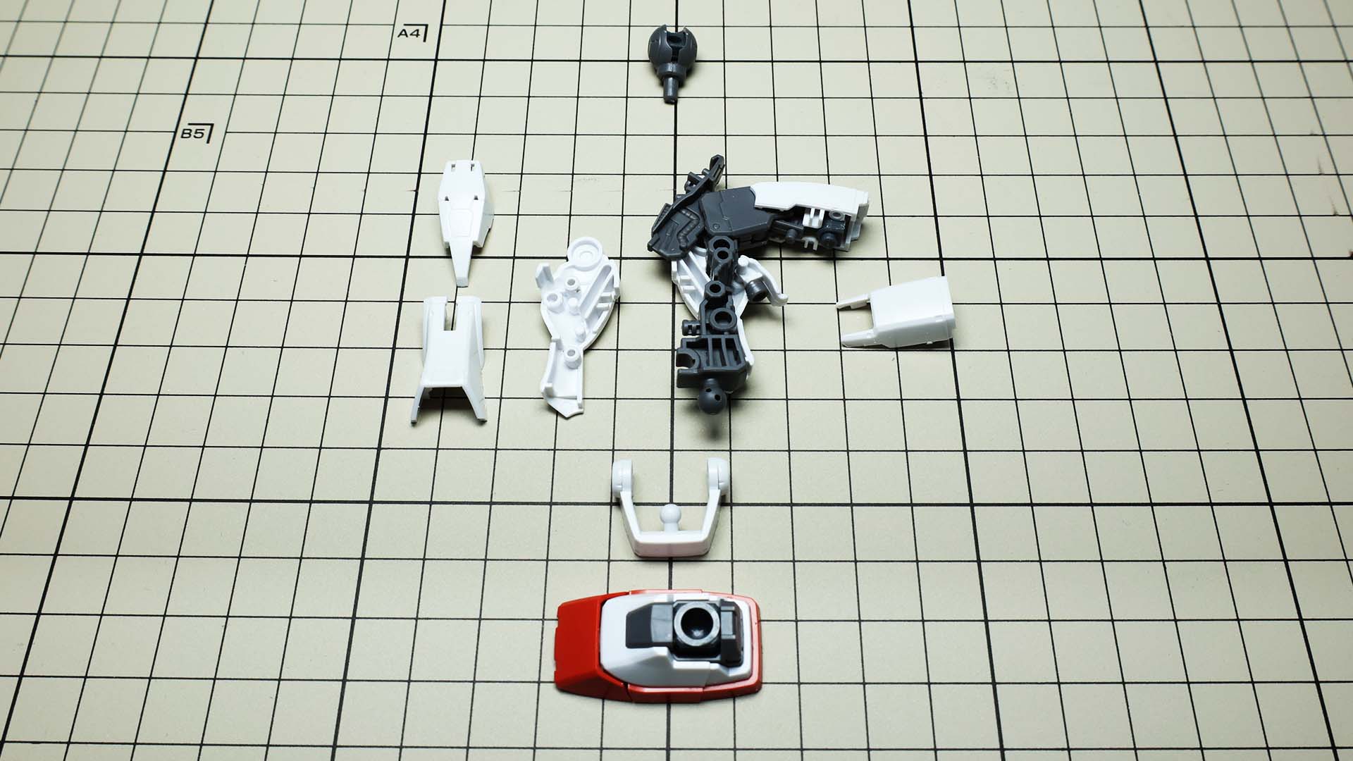 簡易フレームともいうべき内部構造です