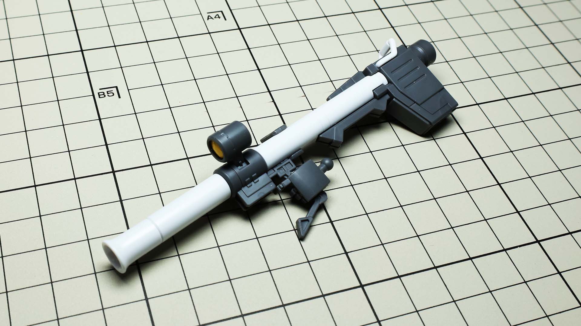 HGシリーズとは思えないほどの情報量を持ったハイパーバズーカ