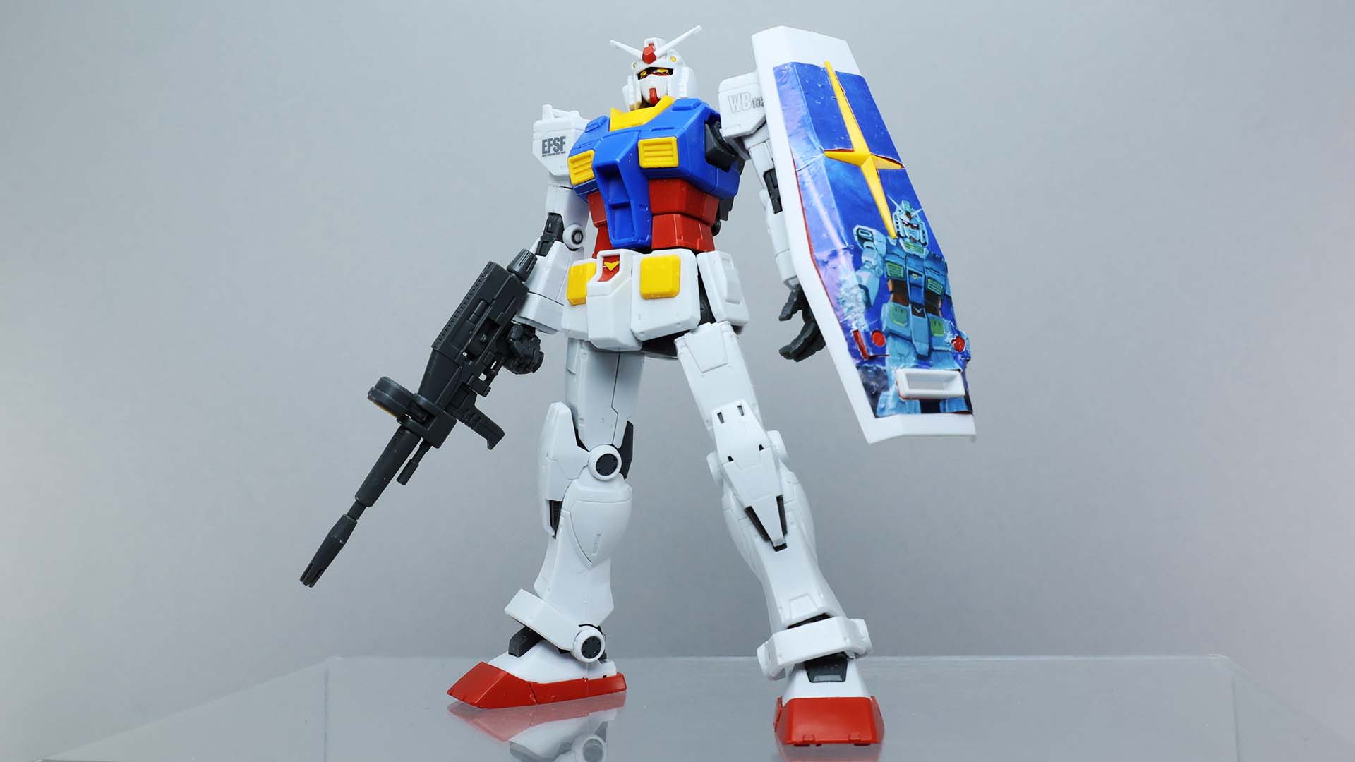 ベストプロポーションのガンダムに展示会のキービジュアルが！