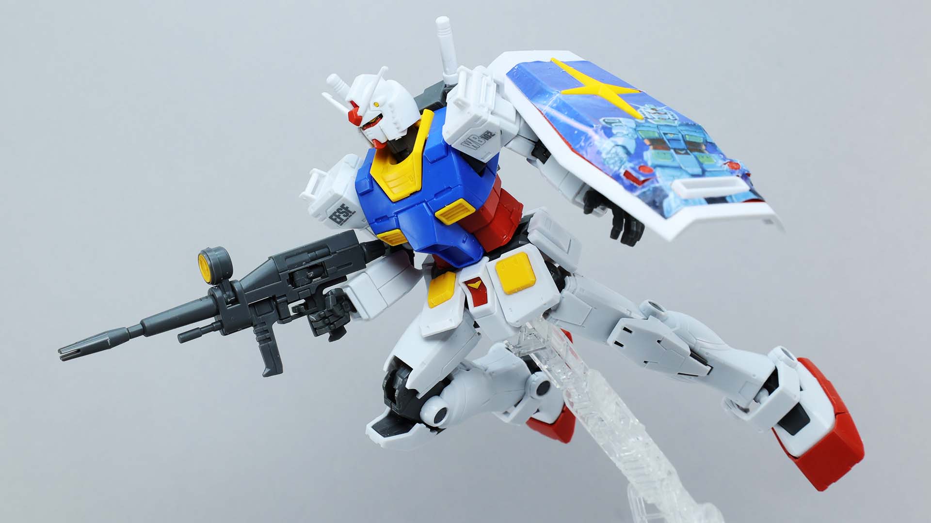 オリジン版ガンダムの可動性能はすばらしいの一言