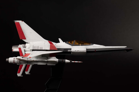 白と黒の2Pカラービックバイパー出撃。プラモデル「ビックバイパーver