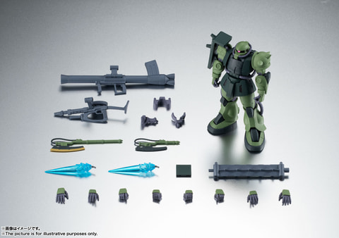 第08MS小隊「陸戦型ザクII JC型」が、ROBOT魂のver. A.N.I.M.E.
