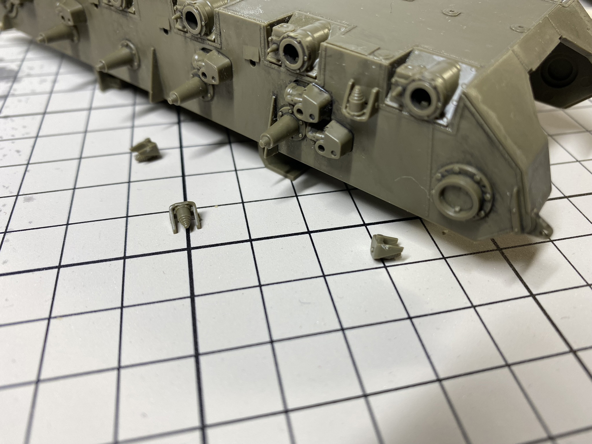 サスペションも繊細なパーツで再現