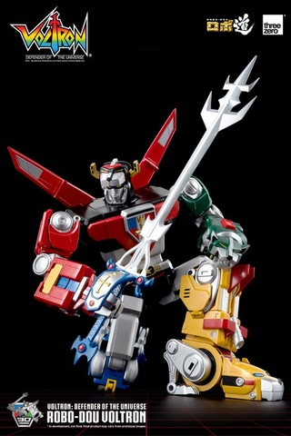 5体のライオンメカによる合体・分離も可能！「ボルトロン」が