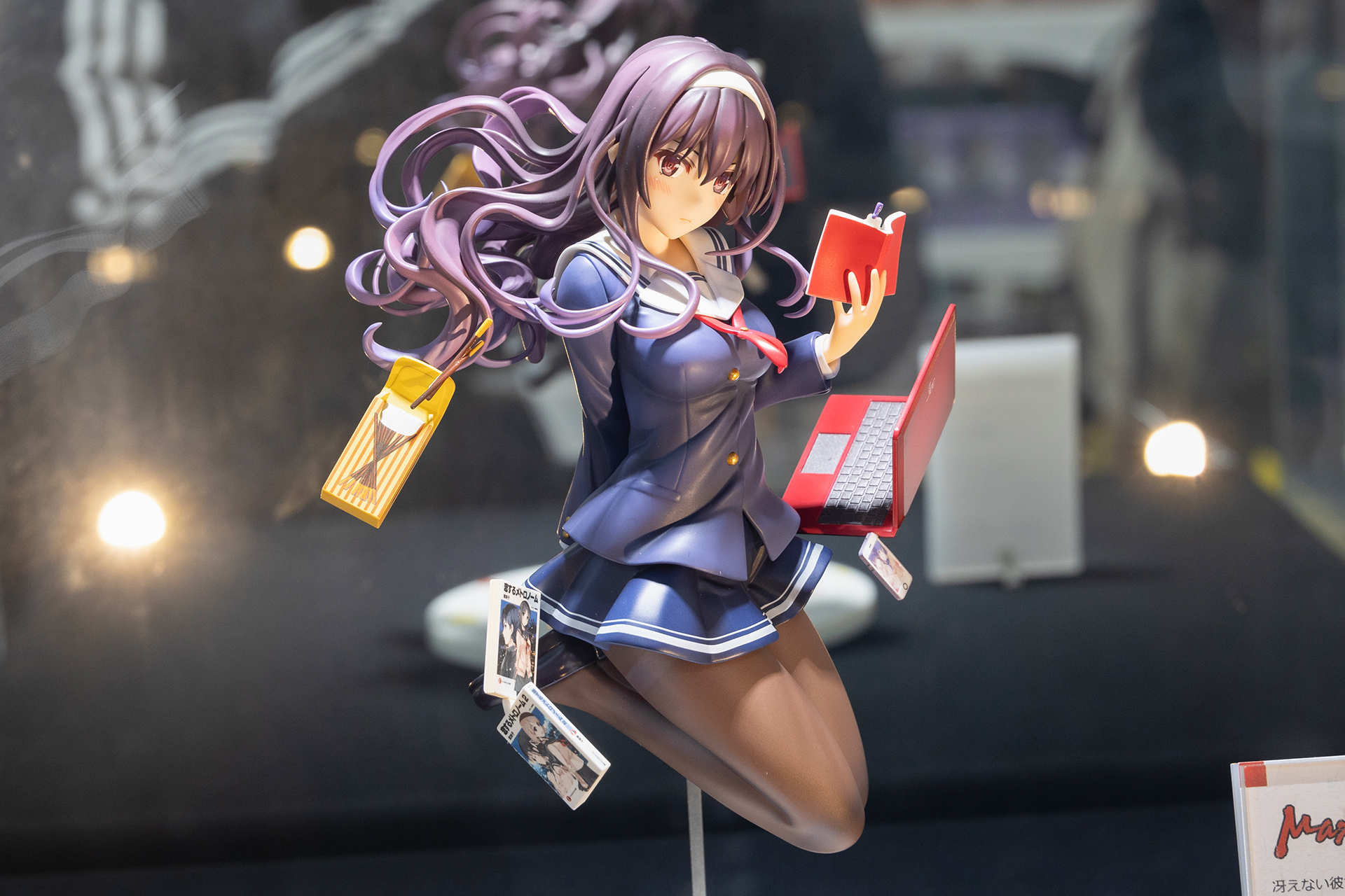 2次元のイラストが、そのままフィギュアになって飛び出してきたようだ。