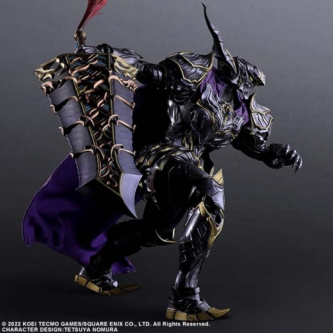 FF ORIGIN」より漆黒の鎧兜に全身を包むジャック・ガーランドの