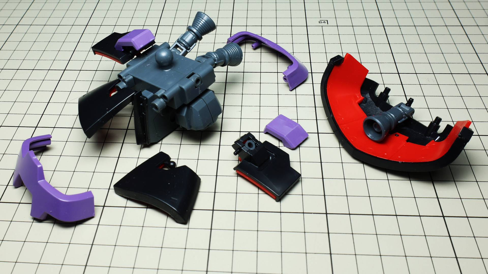 それぞれを組み付けていくとカッチリまとまります