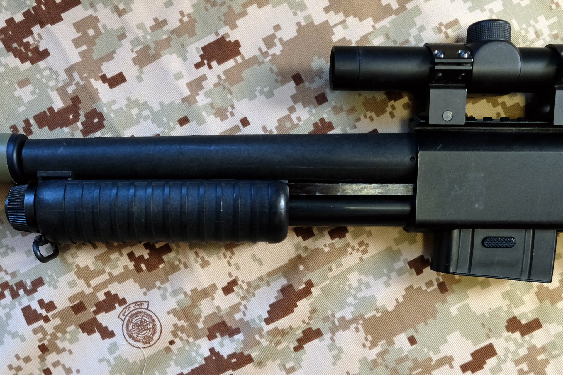 CA870のポンプアクション