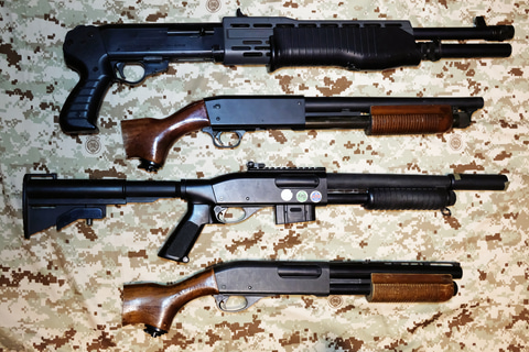 SPAS 12 エアコッキングショットガン用のフォールディングストック