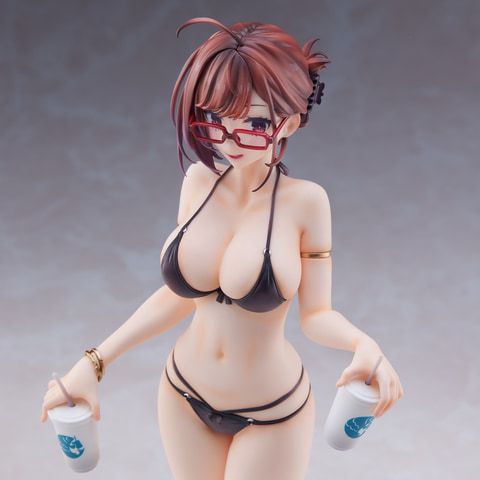 92Mイラスト「近視の姉」が初立体化！ギリギリを攻めた水着フィギュア