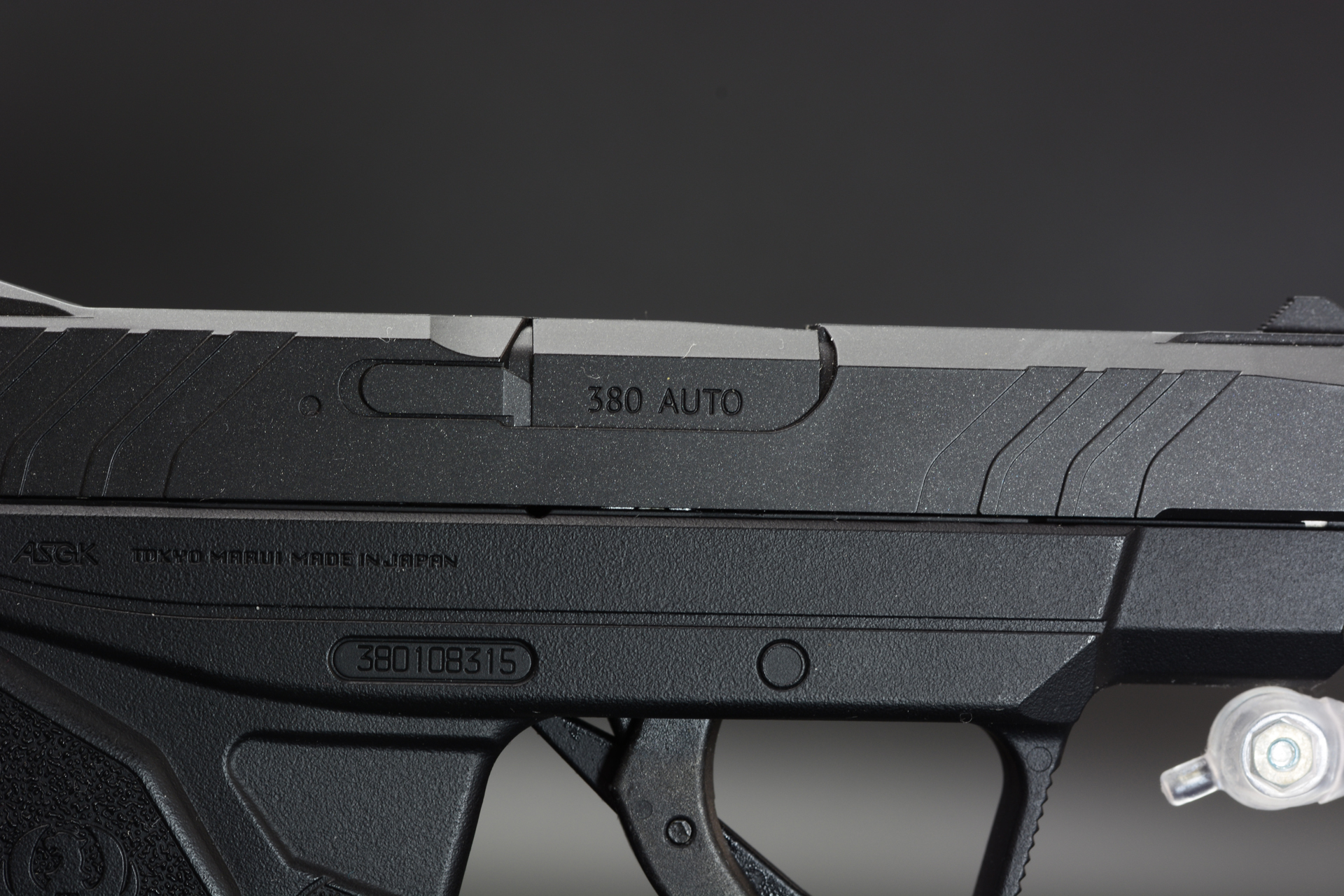 380ACP弾を撃つモデルを再現