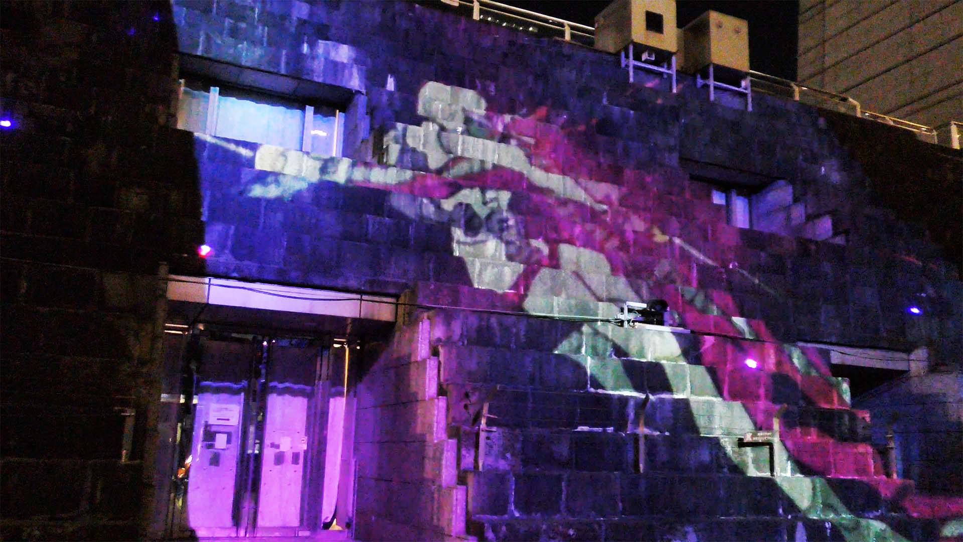 アムロとシャアのフェンシング