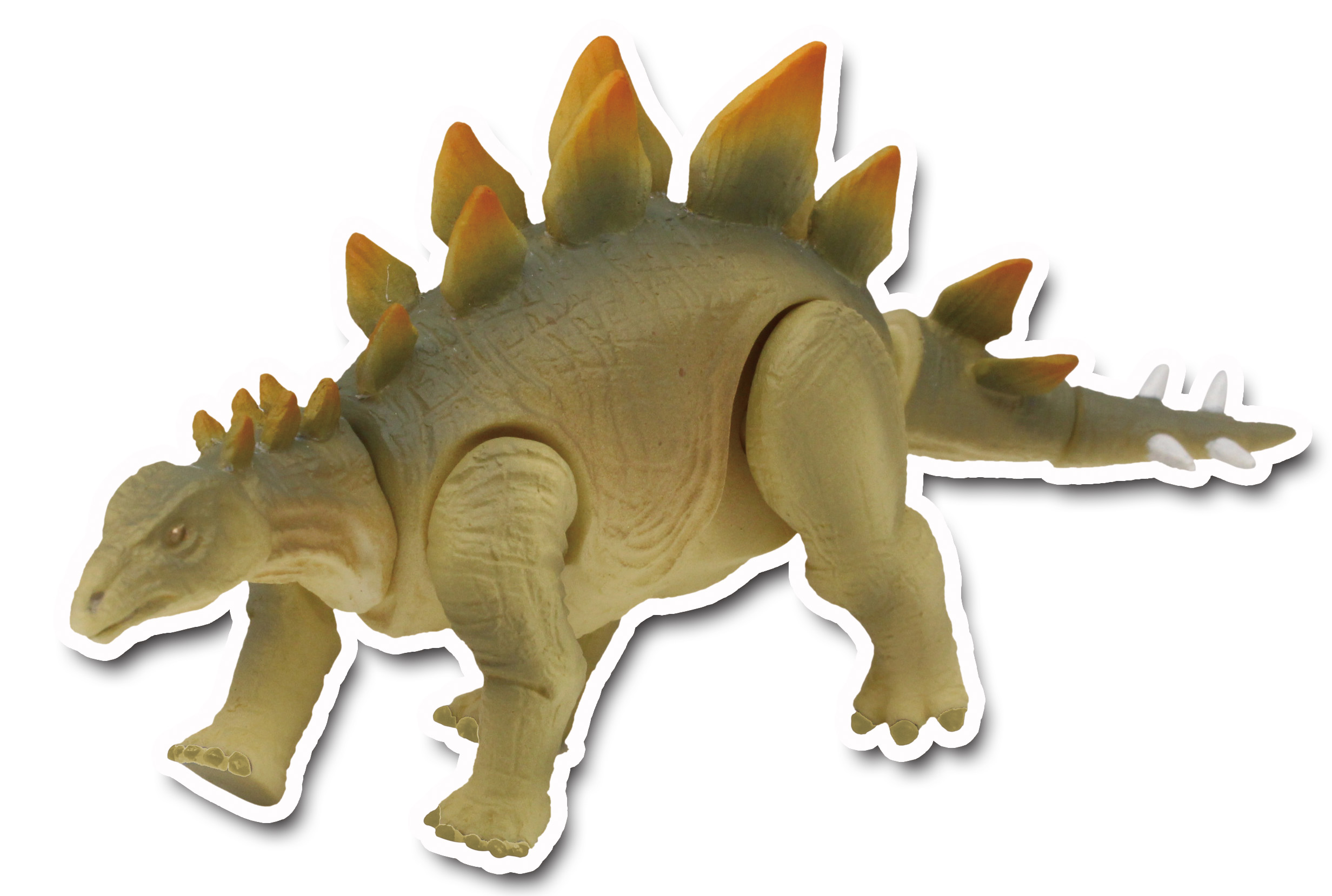 頭、前あし、うしろあし、尾が可動