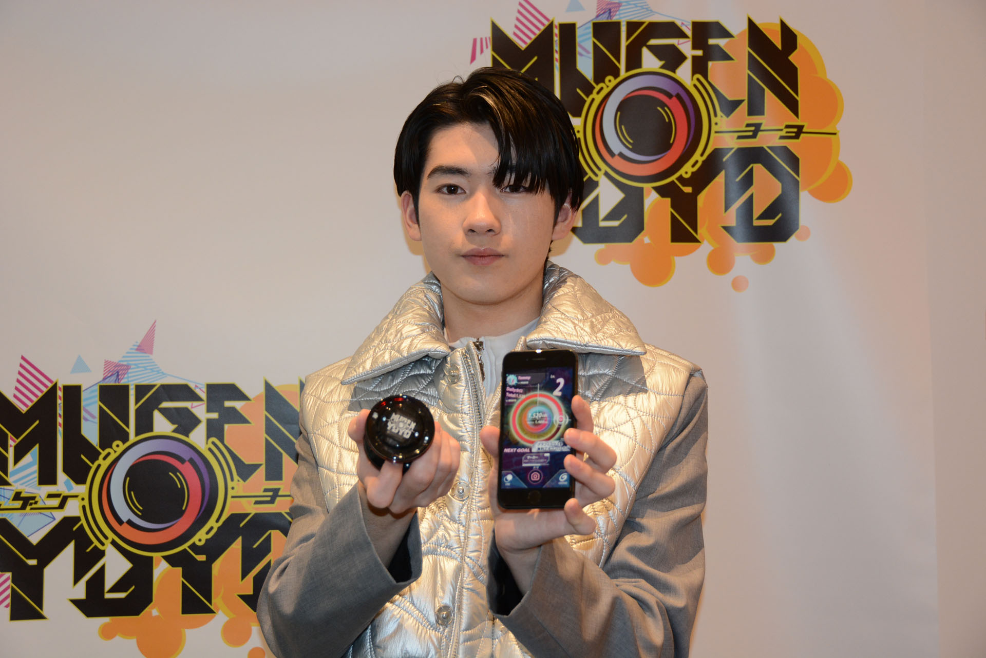 世界大会7連覇を果たしたヨーヨー世界チャンピオンの三浦元さん。今回は三浦さんによるによる実演が行なわれた