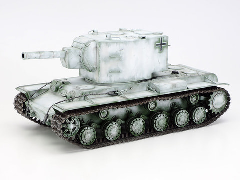 ソ連軍重戦車 KV-2 ギガント 1/35タミヤ 完成品 ケース付き タミヤ 1/35 ミリタリーミニチュアシリーズ ソビエト重戦車 KV