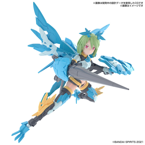 BANDAI SPIRITSの美少女プラモデル「30MS」シリーズ新作「アルカ