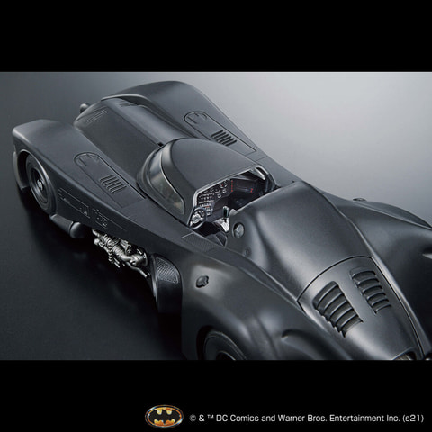 映画「バットマン」シリーズより、バットモービル1/35プラモデル3種が
