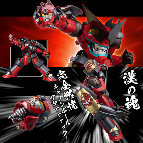 グレン」と「ラガン」の合体も完全再現！ 「RIOBOT 変形合体