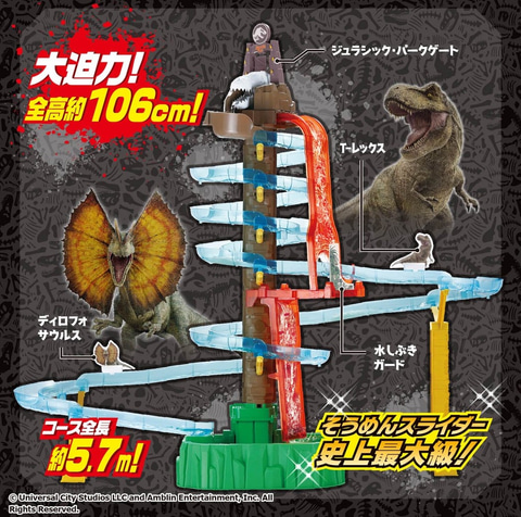 ★大幅値下げ★ そうめんスライダー ジュラシックパーク 恐竜★新品、未開封★ ジュラシック・パークで流しそうめん！ 「Bigstream そうめん