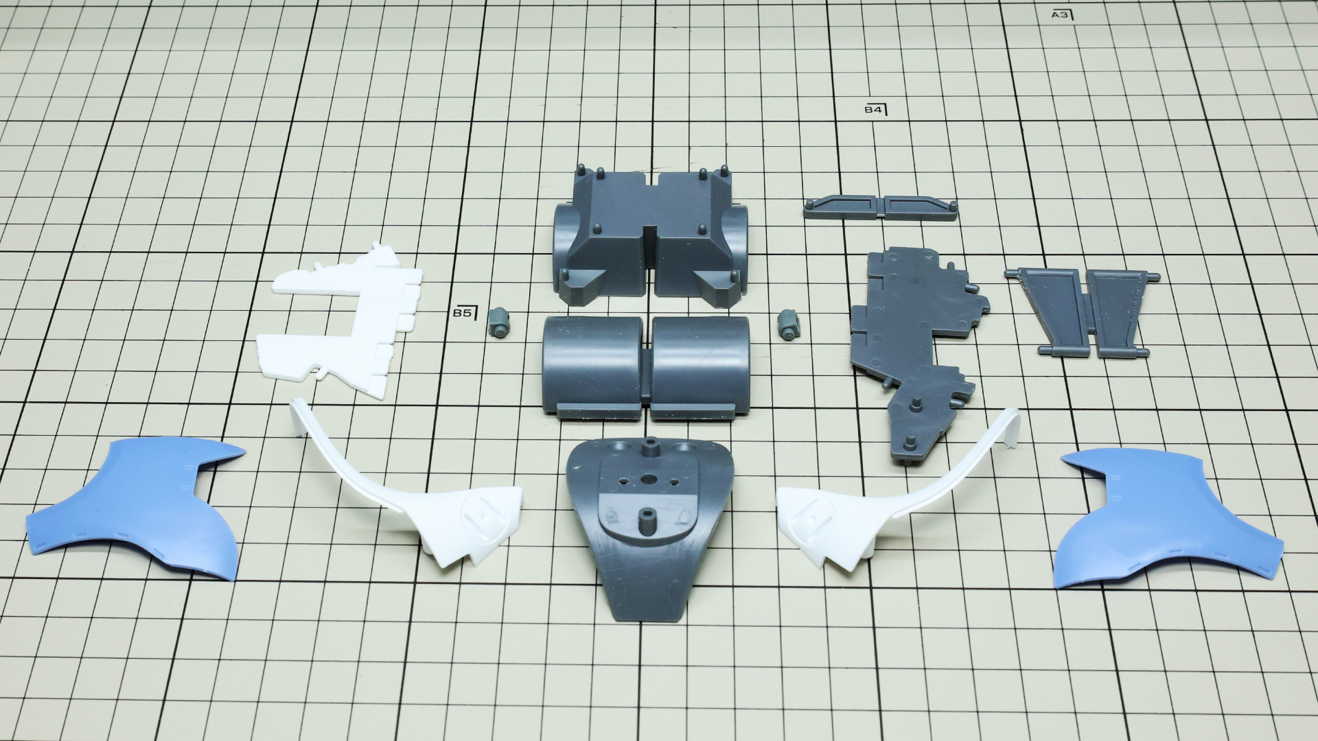 カラーリング毎のパーツ分けがしびれる設計！